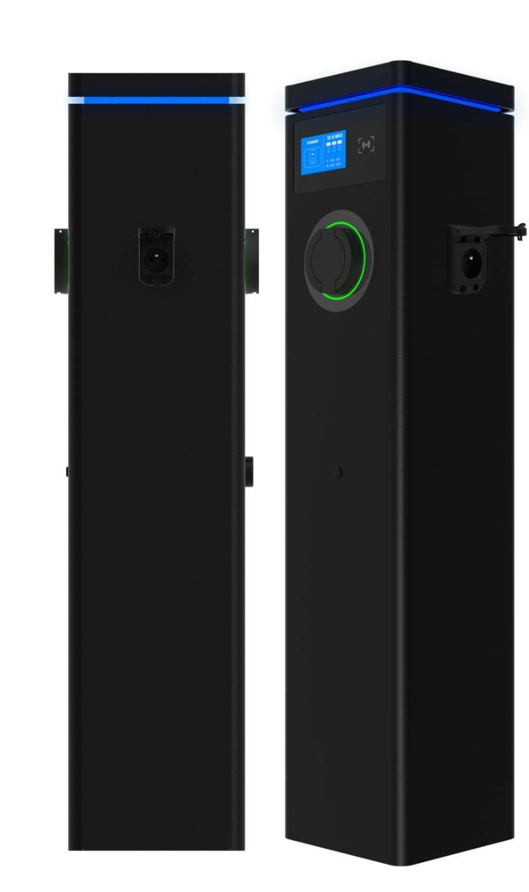 Dual EV Charger 7.4KW/22KW with Dynamic Load Balance | Type 2, 3-Phase