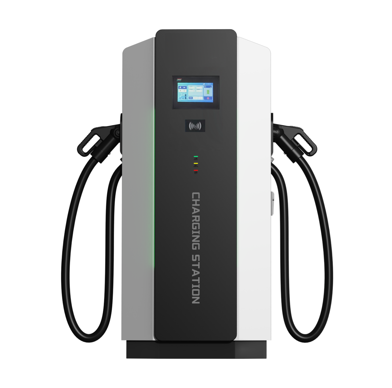 SUNSPIRE 60/80/120/160/180/240kW Commercial Electric Car Charger Fast DC Charge Station Floor-Mounted CCS1 CCS2 GBT for Business EV Charging