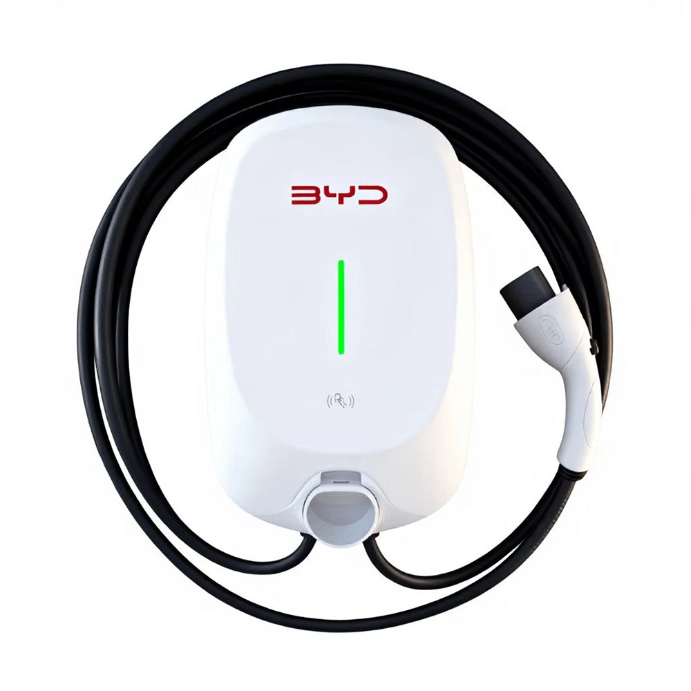 Hot Sale 7kW Charger BYD 7th Generation Wall-Mounted EV Charging Station 32A Electric Car Charger