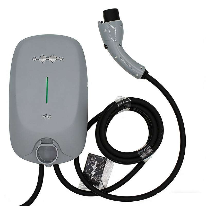 7kW AC wall-mounted car charger with NFC control for electric vehicles