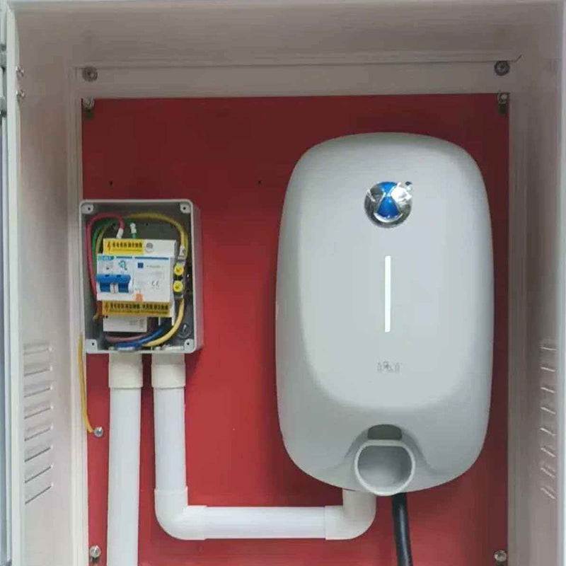 DENZA New 7kW Wallbox EV charger 32A 220V wall-mounted station with GB/T 7-pin plug