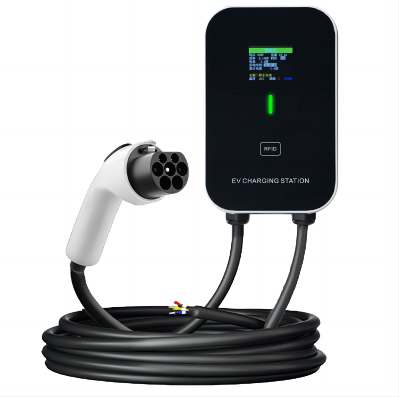 GBT European Standard Plug Charging Gun with 5 Meters New Condition New Energy Charging Pile EV Wall Charger