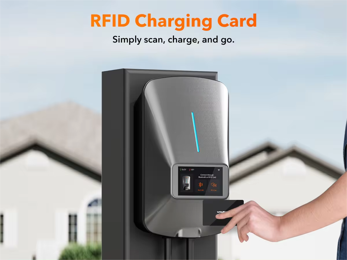 22KW Fast EV Charger with App, WiFi & Dynamic Load Balancing