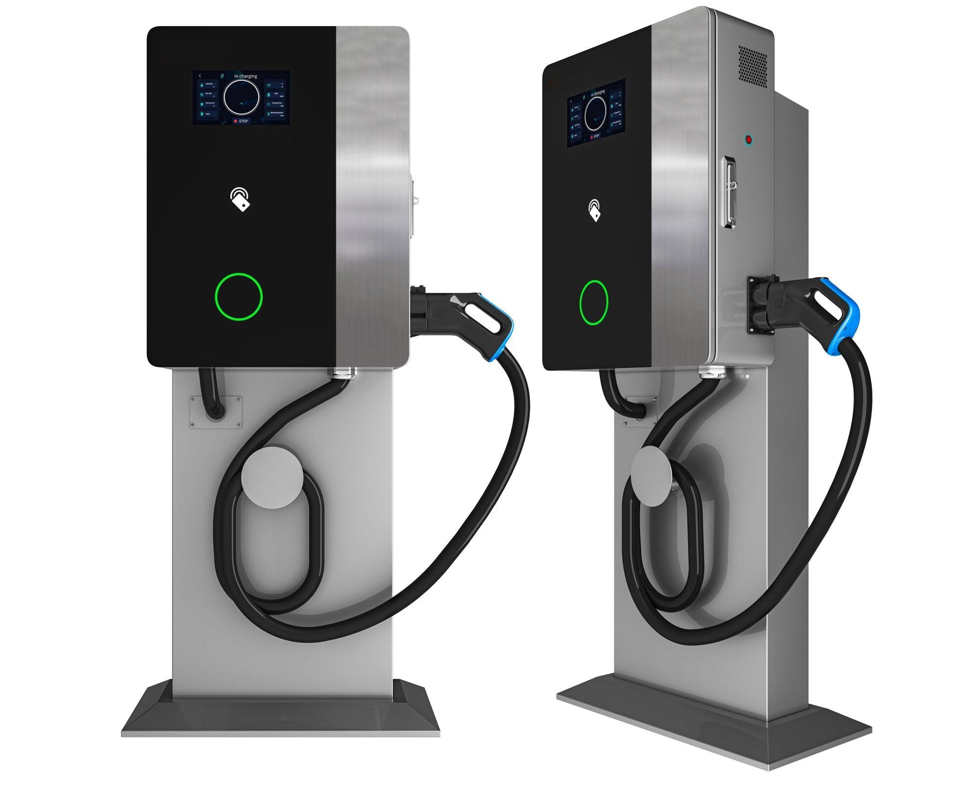 Level 3 DC Fast EV Charger | 30KW-40KW | GBT | Wall-Mounted & Floor-Mounted