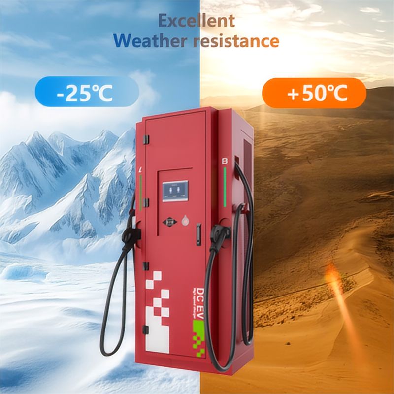 240-360kW Smart Commercial CCS2 Standard DC EV Charger Station Double Guns