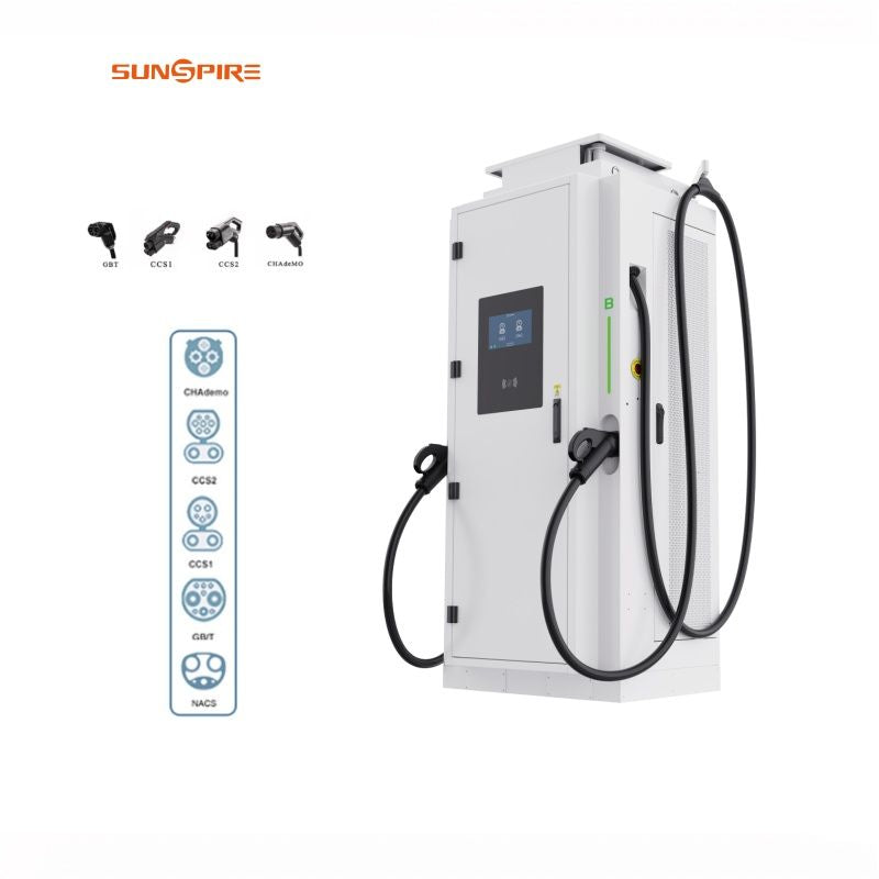 240-360kW Smart Commercial CCS2 Standard DC EV Charger Station Double Guns
