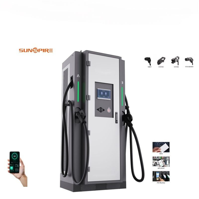 240-360kW Smart Commercial CCS2 Standard DC EV Charger Station Double Guns