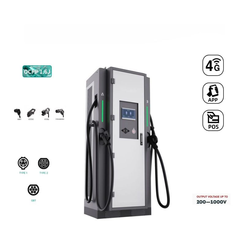 240-360kW Smart Commercial CCS2 Standard DC EV Charger Station Double Guns