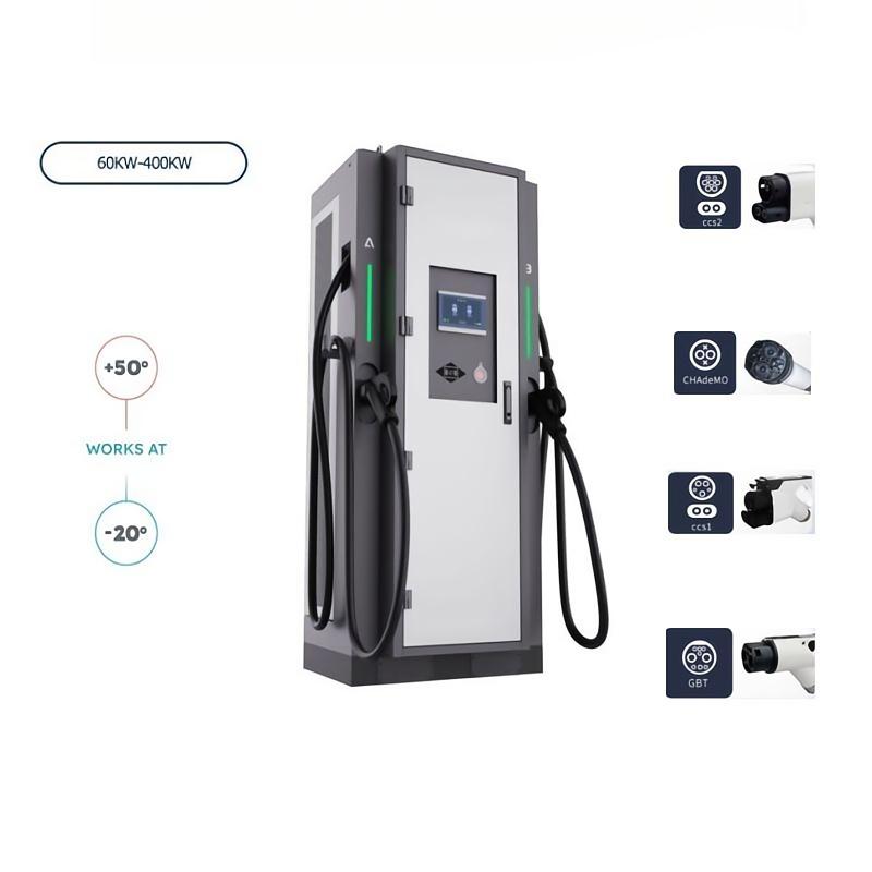 240-360kW Smart Commercial CCS2 Standard DC EV Charger Station Double Guns