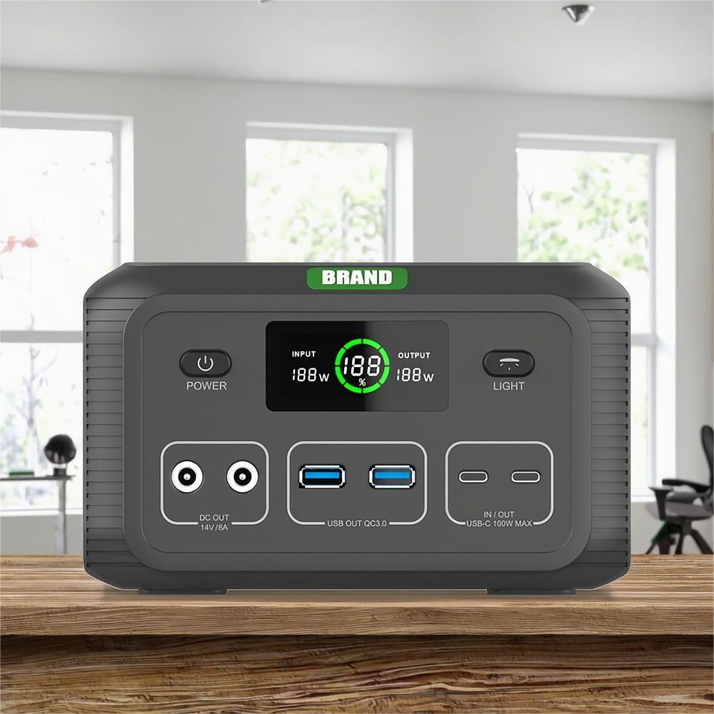 Camping Emergency Backup AC Backup Lifepo4 Portable Inverter Solar Generator Battery 100w 150w Outdoor Charging Power Station