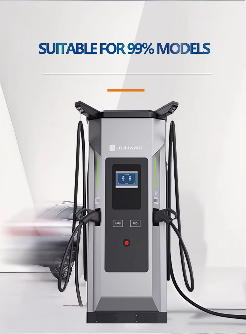 120kW 160kW DC OCPP Fast Car EV Charger Station New Energy Charging Pile with CCS CHAdeMO GBT Dual Guns Floor-Mounted Charging Piles