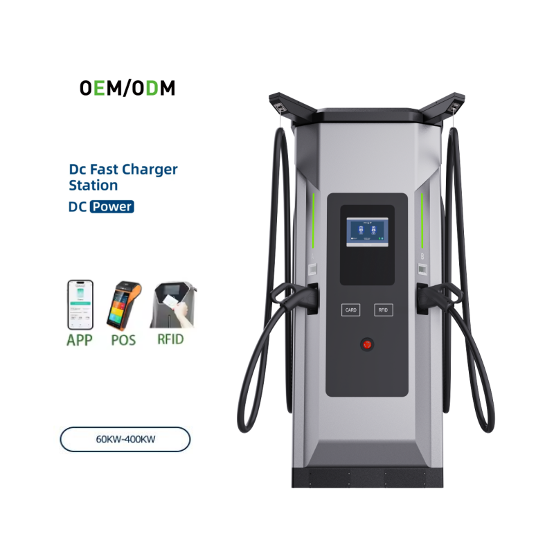 120kW 160kW DC OCPP Fast Car EV Charger Station New Energy Charging Pile with CCS CHAdeMO GBT Dual Guns Floor-Mounted Charging Piles