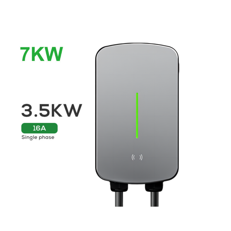 32A 3 Phase 7kW/22kW Portable EV Home Electric Car Charger New Condition Wall-Mounted Charging Station