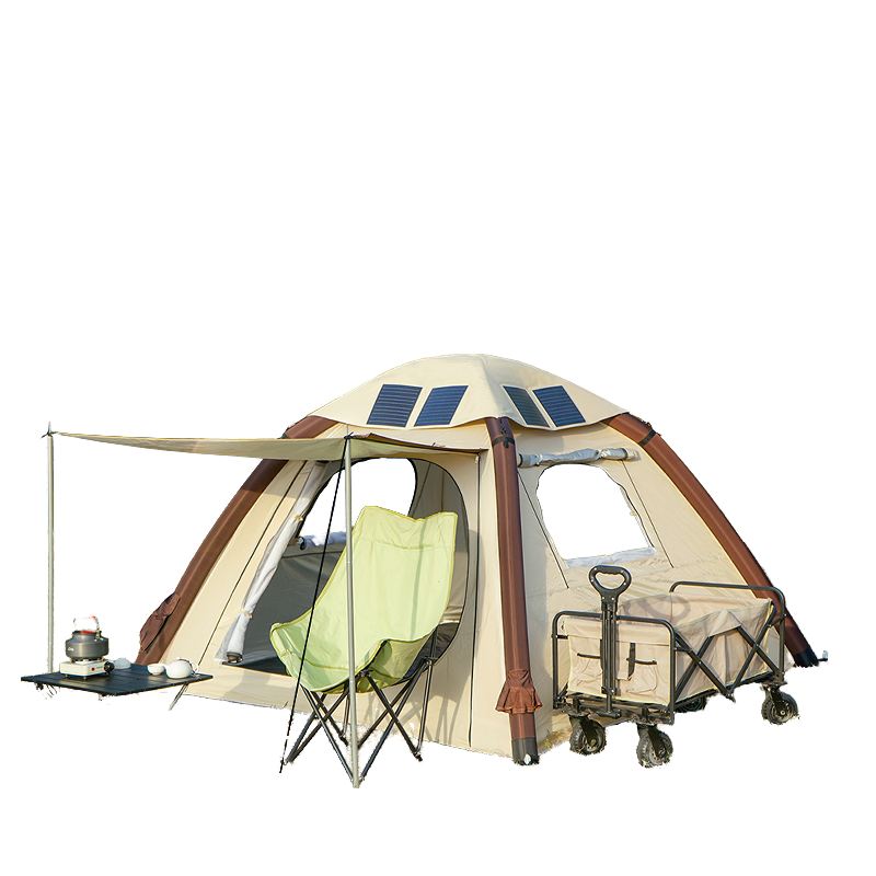 52W Automatic Inflatable Solar Tent