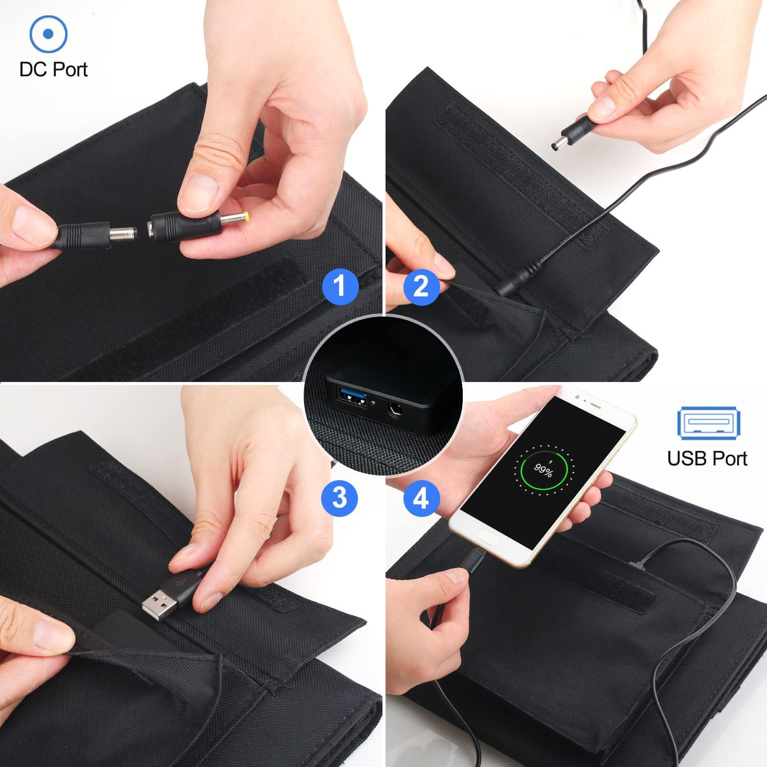 21W Portable Solar Charger