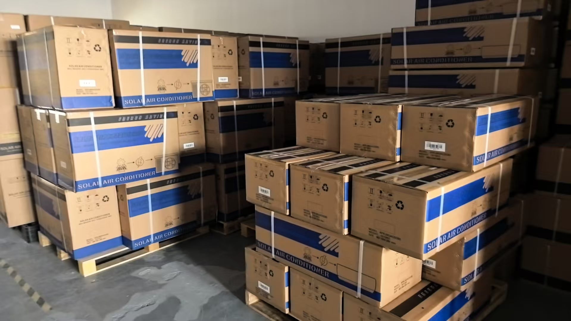 100% Aire Acondicionado Solar Sistema Split 48V CC Inverter/24 Horas 18000BTU 24000 100% Aire Acondicionado Solar/ Aire Acondicionado de Pared Split