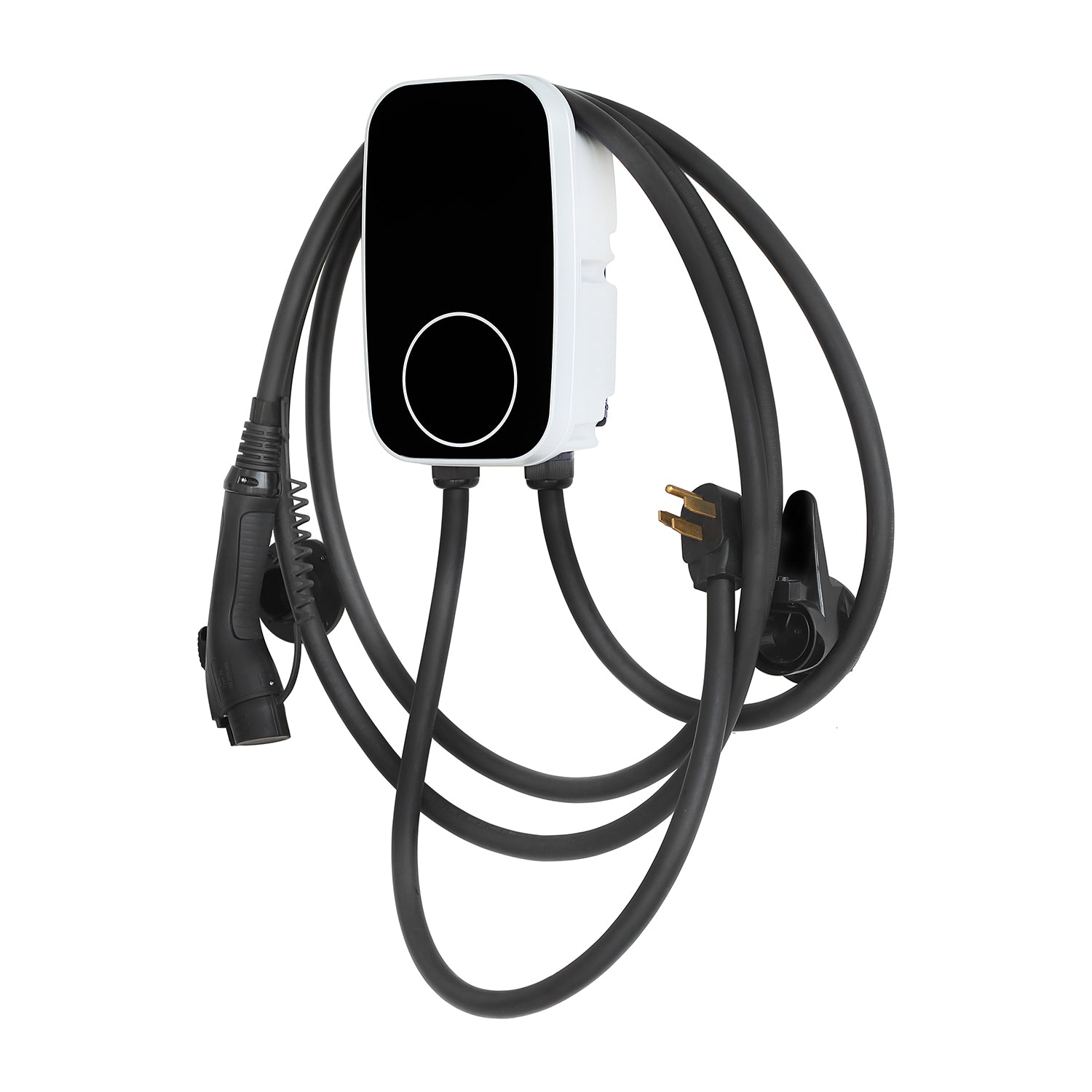 Adjustable Current Dual Gun EV Wall Charger | 7.4KW | UK Type 2