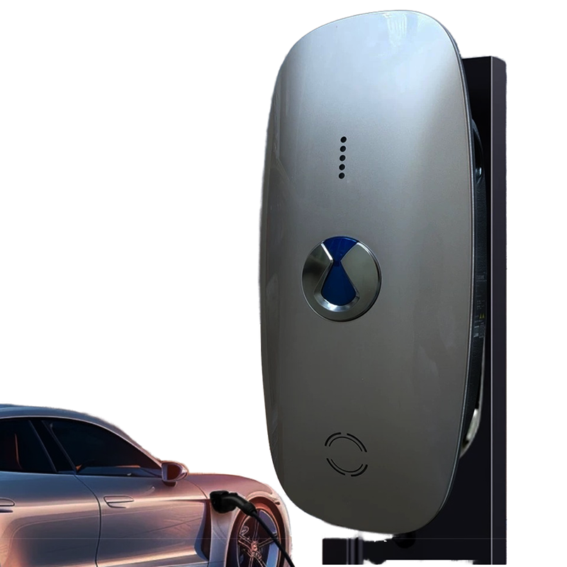New Denza Tengshi 7kW AC GB EV Charger NFC Unlock Sliver Wall-Mounted Charging Station for Household Fast Charging