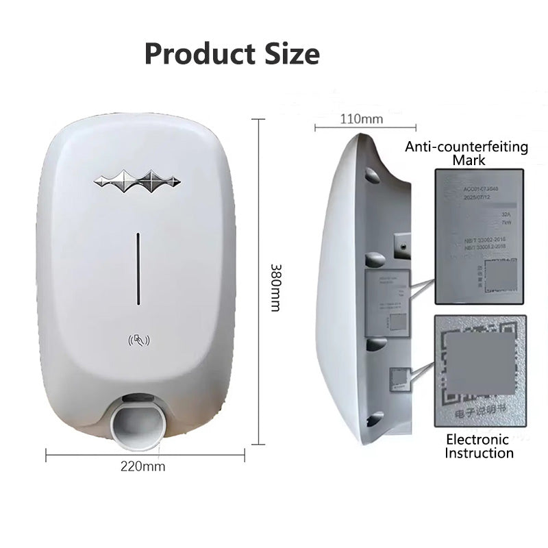 7KW EV Charger Wallbox Compatible with Formula Leopard BYD Series EV Safe Charging Station Electric Vehicle Charger for Home Use